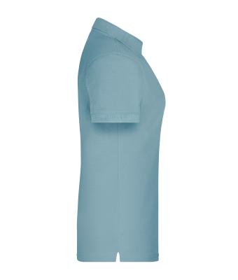 Damen Ladies' ORGANIC Workwear Polo   OCS Blended Steel-blue 8681