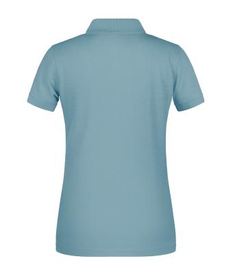 Damen Ladies' ORGANIC Workwear Polo   OCS Blended Steel-blue 8681