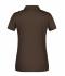 Damen Ladies' ORGANIC Workwear Polo   OCS Blended Brown 8681