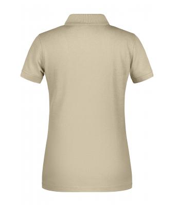 Damen Ladies' ORGANIC Workwear Polo   OCS Blended Stone 8681