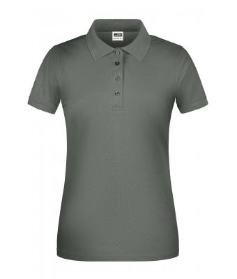 Damen Ladies' ORGANIC Workwear Polo   OCS Blended Dark-grey 8681