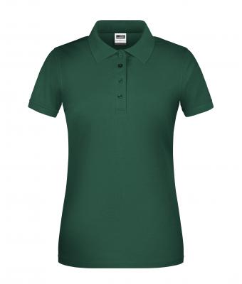 Damen Ladies' ORGANIC Workwear Polo   OCS Blended Dark-green 8681