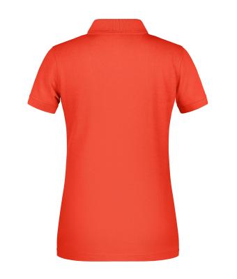 Damen Ladies' ORGANIC Workwear Polo   OCS Blended Spicy-orange 8681