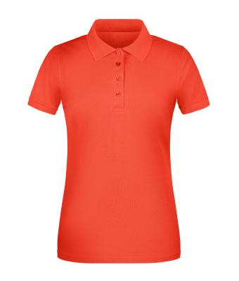 Damen Ladies' ORGANIC Workwear Polo   OCS Blended Spicy-orange 8681