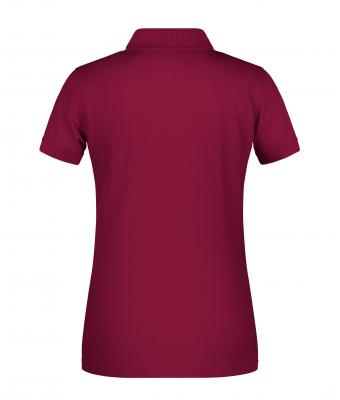 Damen Ladies' ORGANIC Workwear Polo   OCS Blended Wine 8681