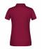 Damen Ladies' ORGANIC Workwear Polo   OCS Blended Wine 8681