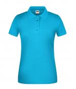 Damen Ladies' Workwear Polo   OCS Blended Turquoise 8681