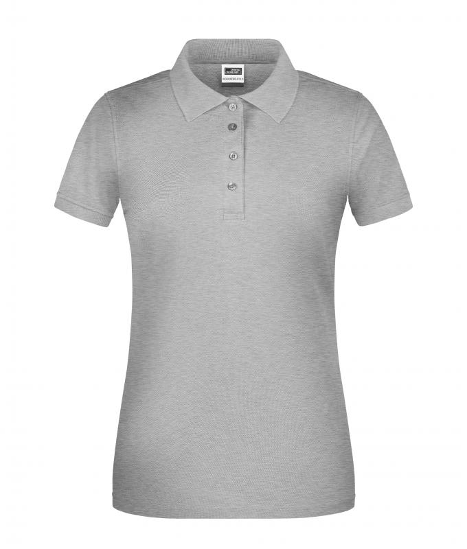Damen Ladies' Workwear Polo OCS Blended Grey-heather 8681