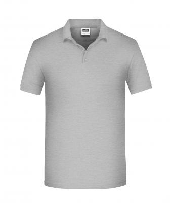 Herren Men's BIO Workwear Polo Grey-heather 8682