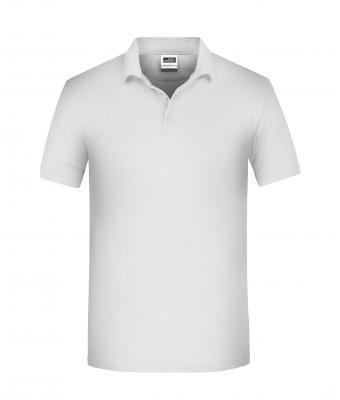 Herren Men's BIO Workwear Polo White 8682