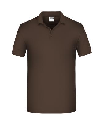 Herren Men's ORGANIC Workwear Polo   OCS Blended Brown 8682