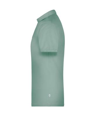 Herren Men's ORGANIC Workwear Polo   OCS Blended Foggy-green 8682