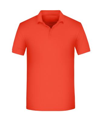 Herren Men's ORGANIC Workwear Polo   OCS Blended Spicy-orange 8682