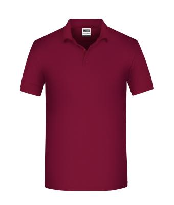 Herren Men's ORGANIC Workwear Polo   OCS Blended Wine 8682