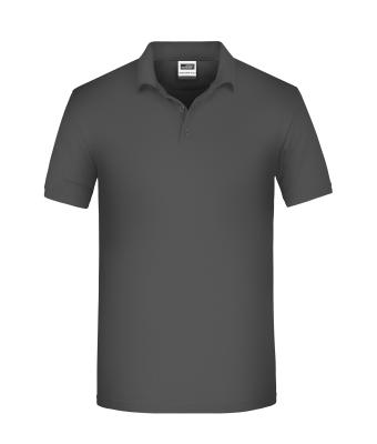Herren Men's ORGANIC Workwear Polo Carbon 8682