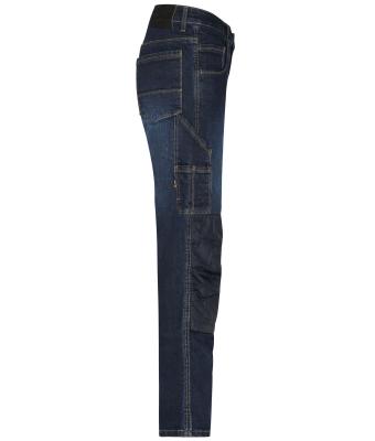 Unisex Workwear Stretch-Jeans Blue-denim 8715