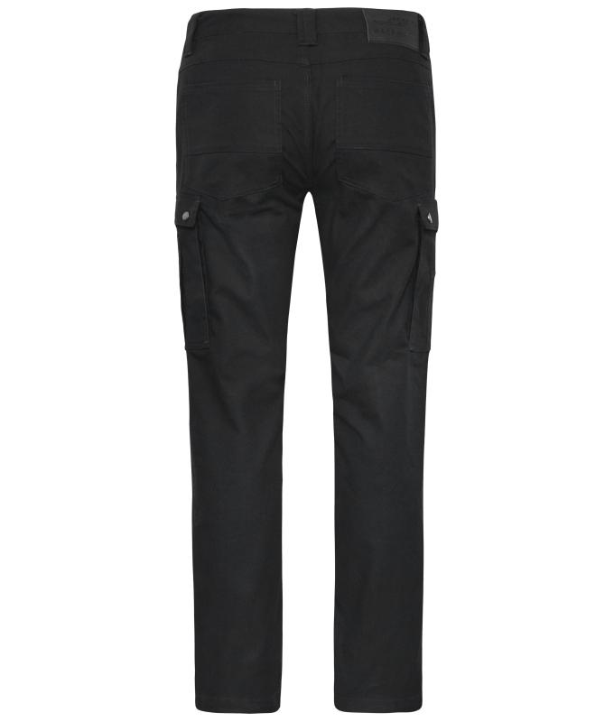 Unisex Workwear Cargo Pants Black 8713