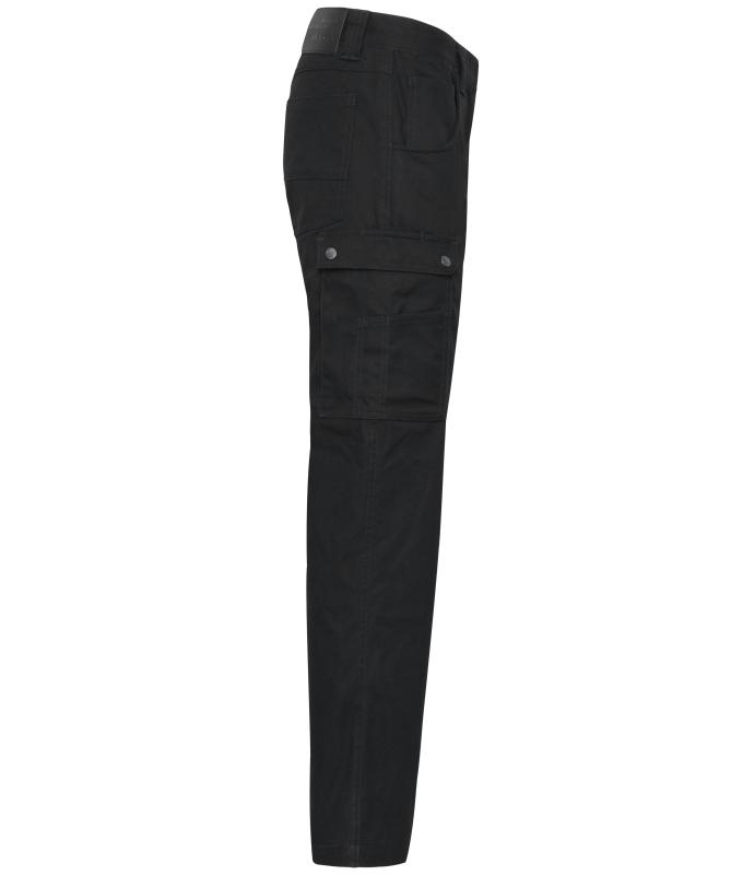 Unisex Workwear Cargo Pants Black 8713