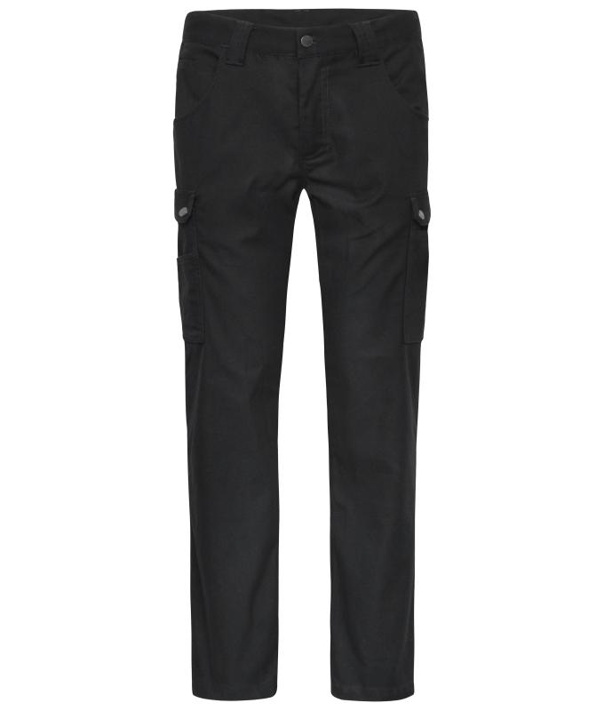 Unisex Workwear Cargo Pants Black 8713