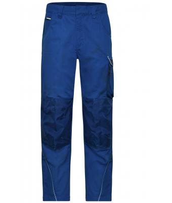 Unisex Workwear Pants - SOLID - Dark-royal 8718