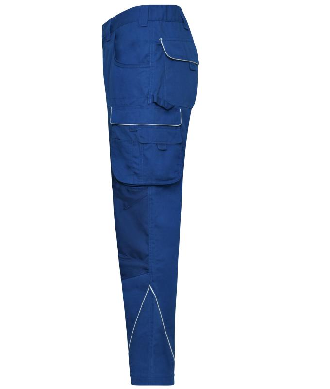 Unisex Workwear Pants - SOLID - Dark-royal 8718