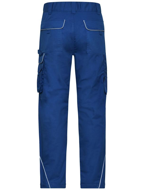 Unisex Workwear Pants - SOLID - Dark-royal 8718
