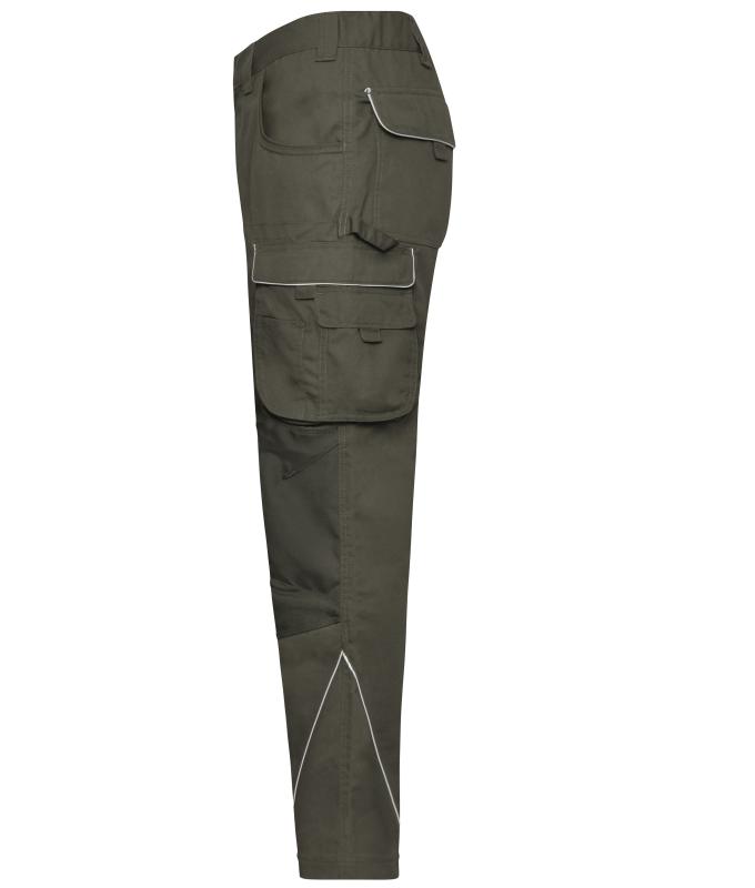 Unisex Workwear Pants - SOLID - Olive 8718