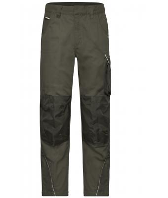 Unisex Workwear Pants - SOLID - Olive 8718