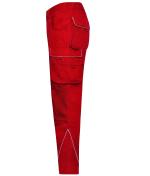 Unisex Workwear Pants - SOLID - Red 8718