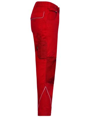 Unisex Workwear Pants - SOLID - Red 8718