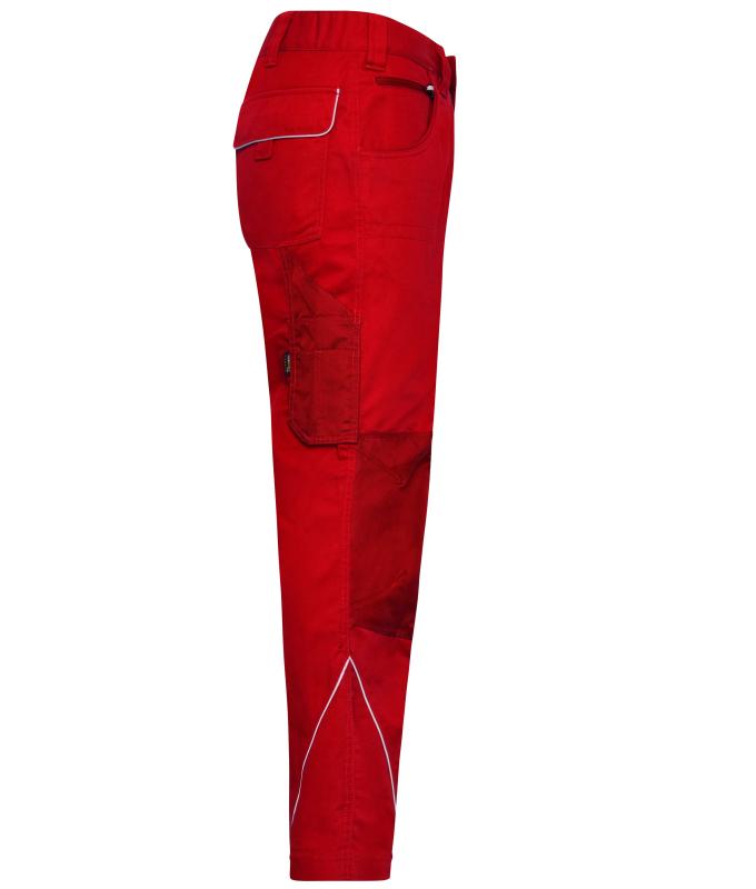 Unisex Workwear Pants - SOLID - Red 8718
