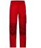 Unisex Workwear Pants - SOLID - Red 8718