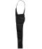 Unisex Workwear Pants with Bib - SOLID - Black 8719