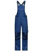 Unisex Workwear Pants with Bib - SOLID - Dark-royal 8719