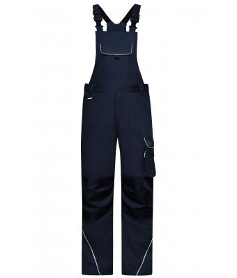 Unisex Workwear Pants with Bib - SOLID - Navy 8719