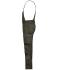 Unisex Workwear Pants with Bib - SOLID - Olive 8719
