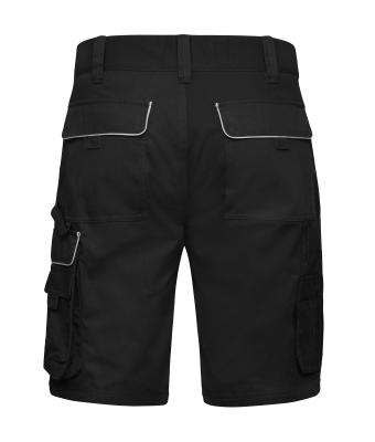 Unisex Workwear Bermudas - SOLID - Black 8720