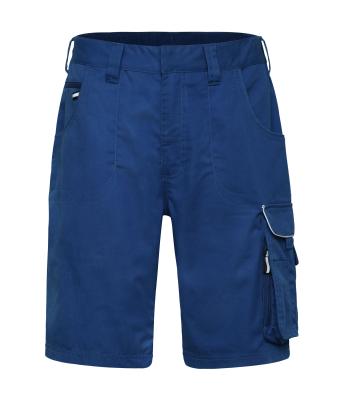 Unisex Workwear Bermudas - SOLID - Dark-royal 8720