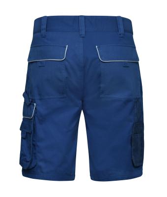 Unisex Workwear Bermudas - SOLID - Dark-royal 8720