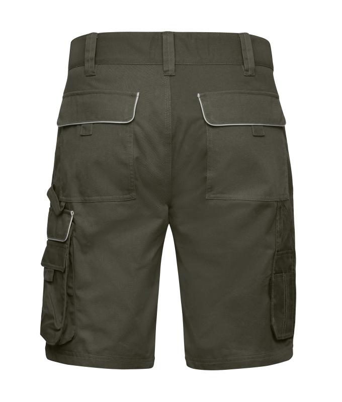 Unisex Workwear Bermudas - SOLID - Olive 8720
