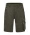 Unisex Workwear Bermudas - SOLID - Olive 8720