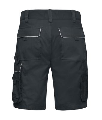 Unisex Workwear Bermudas - SOLID - Carbon 8720
