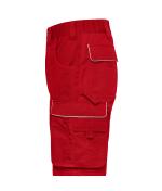 Unisex Workwear Bermudas - SOLID - Red 8720