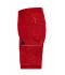 Unisex Workwear Bermudas - SOLID - Red 8720