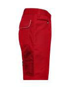 Unisex Workwear Bermudas - SOLID - Red 8720