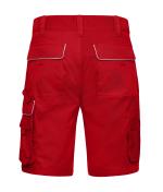 Unisex Workwear Bermudas - SOLID - Red 8720