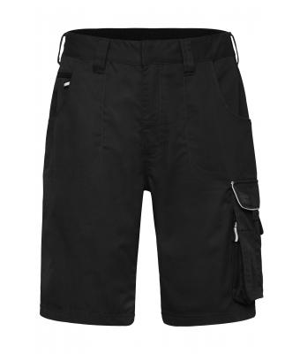 Unisex Workwear Bermudas - SOLID - Black 8720