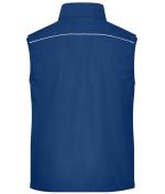 Unisex Workwear Softshell Light Vest - SOLID - Dark-royal 8721