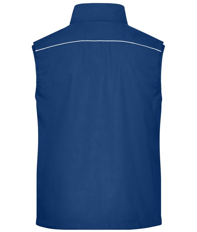 Unisex Workwear Softshell Light Vest - SOLID - Dark-royal 8721