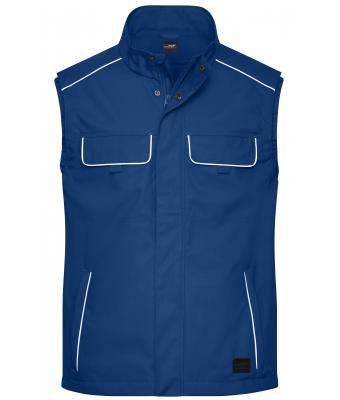 Unisex Workwear Softshell Light Vest - SOLID - Dark-royal 8721